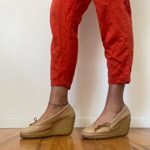 Cherokee Brand Heeled Moccasins Size 8